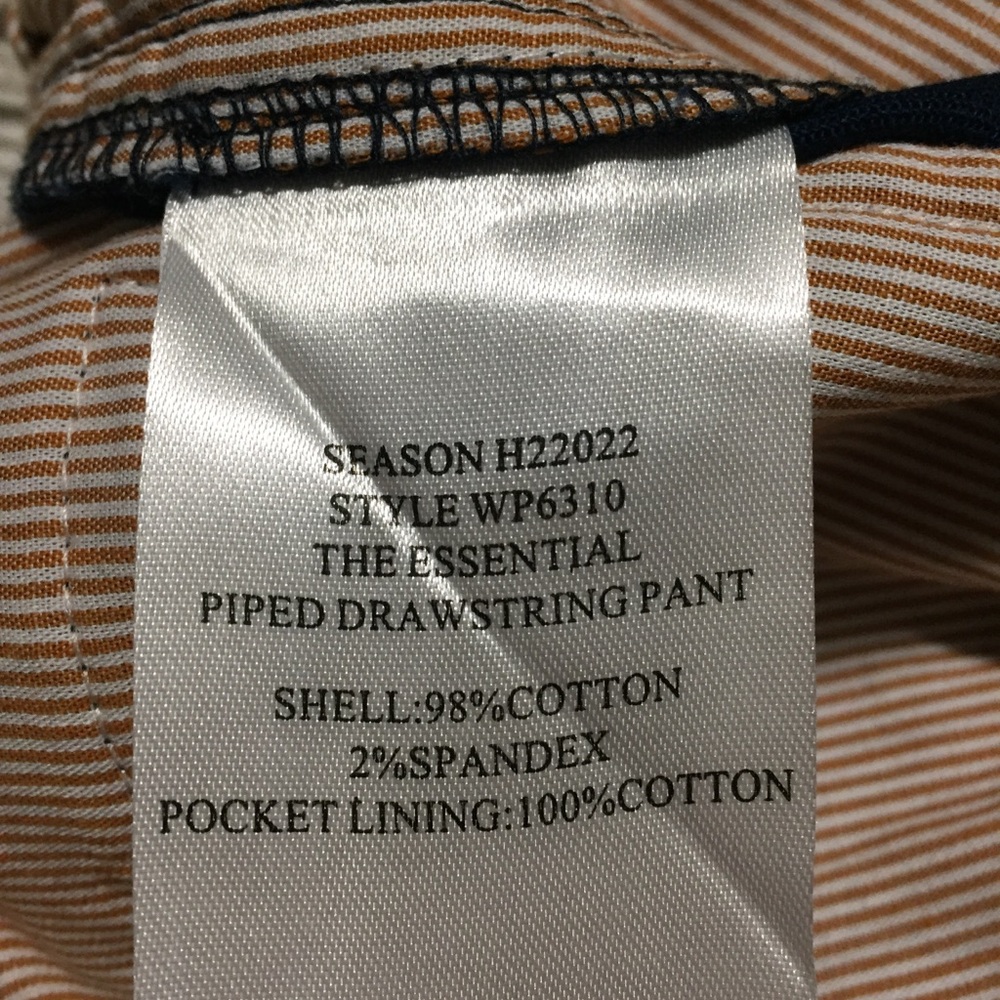 Wildfang Essential Piped Drawstring Pants Size S … - image 8